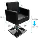 Hydraulic Styling Chair with footrest