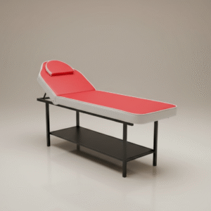 Luxury Salon Facial & Spa Bed with Headrest | Adjustable Beauty Treatment Bed