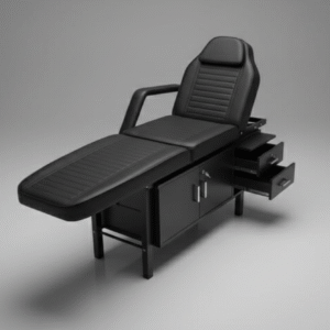 Luxury Salon Facial & Spa Bed with Storage Drawers | Professional Beauty Treatment Chair