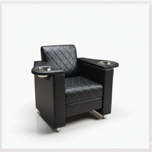 Premium Manicure Pedicure Chair with Dual Bowls | Nail Salon Manicure Chair