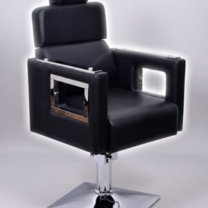 Professional Hydraulic Salon Styling Chair with Adjustable Headrest | Modern Salon Chair