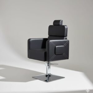 Premium Hydraulic Salon Styling Chair with Adjustable Headrest | Professional Hair Cutting Chair