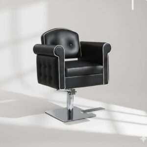 Classic Hydraulic Salon Styling Chair | Premium Hair Cutting Chair with Button Design