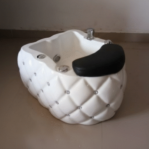 Luxury Pedicure Spa Basin | Professional Nail Salon Foot Spa Tub