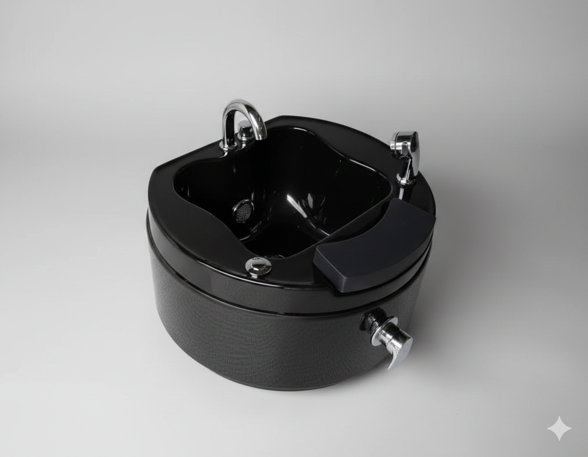 Pedicure Spa Basin | Professional Nail Salon Foot Spa Tub