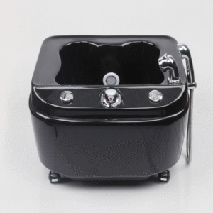 Pedicure Spa Basin with Hand Shower | Professional Nail Salon Foot Spa Tub