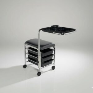 Professional Salon Trolley with Tray & Storage Drawers | Beauty Salon Equipment Cart