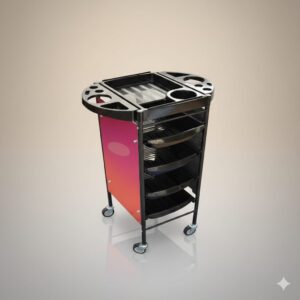 Professional Salon Styling Trolley with Drawers | Beauty Hairdressing Trolley Cart